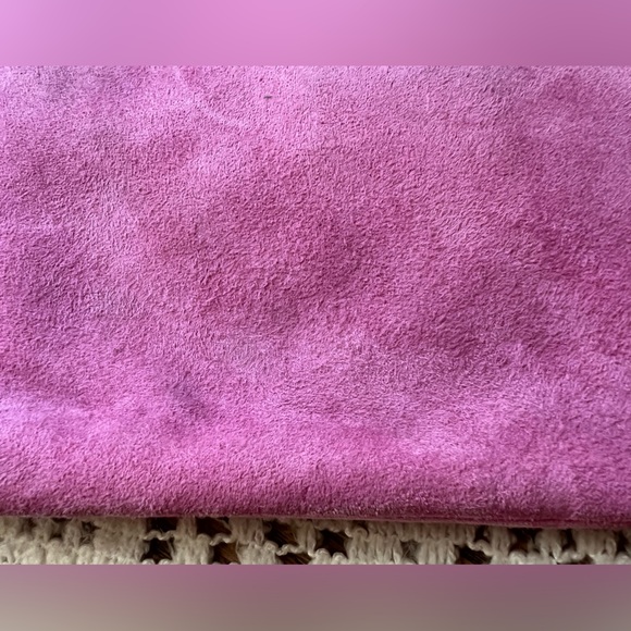 Salvatore Ferragamo “Masa” Suede Clutch - Picture 3 of 16